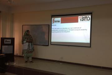 Most efficient researcher Dr Falak Naz1537847284.JPG